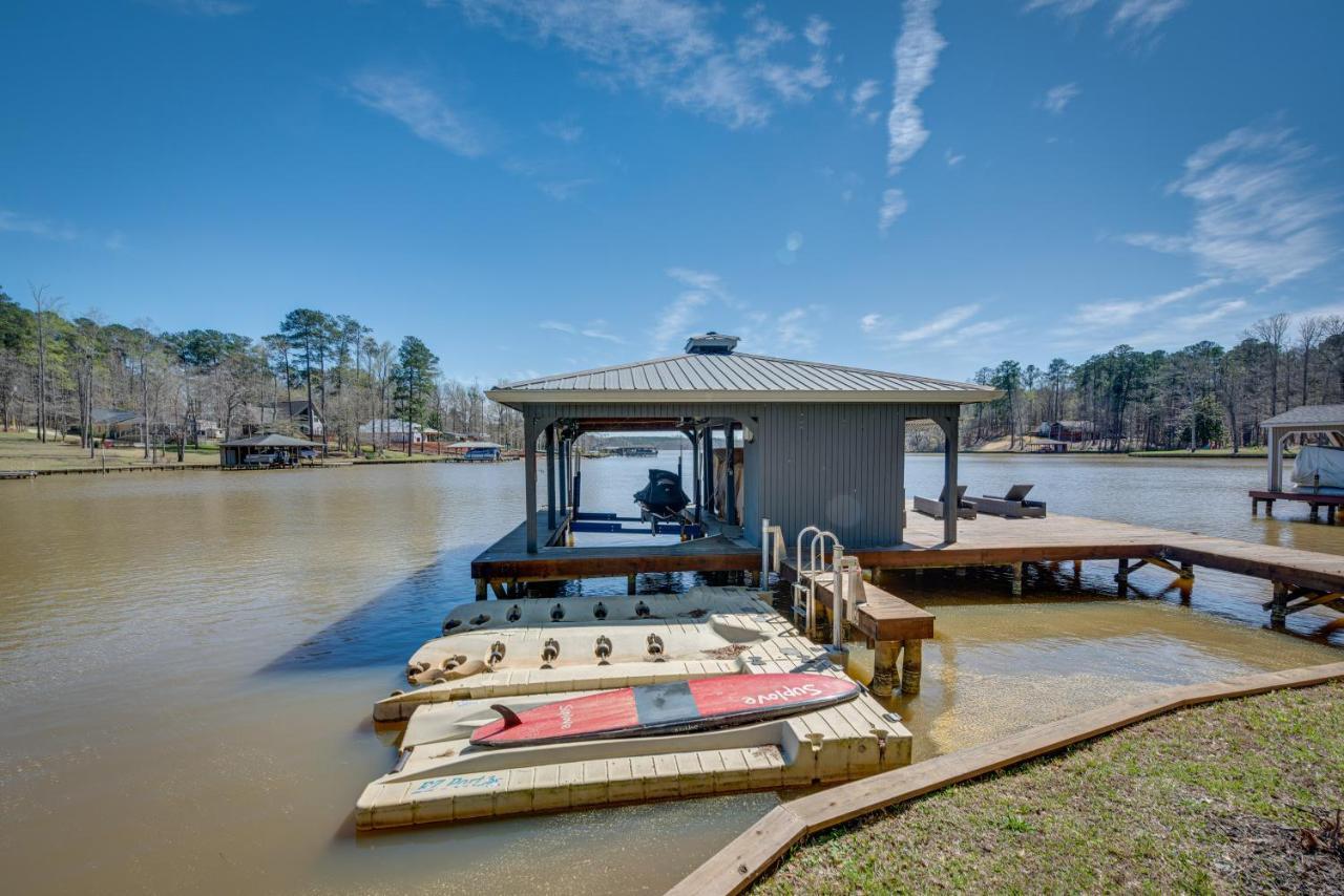 הוילה Quiet Lakefront Eatonton House With Boat Dock! מראה חיצוני תמונה