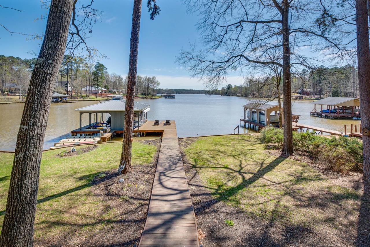 הוילה Quiet Lakefront Eatonton House With Boat Dock! מראה חיצוני תמונה