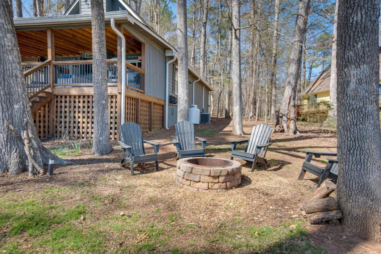 הוילה Quiet Lakefront Eatonton House With Boat Dock! מראה חיצוני תמונה