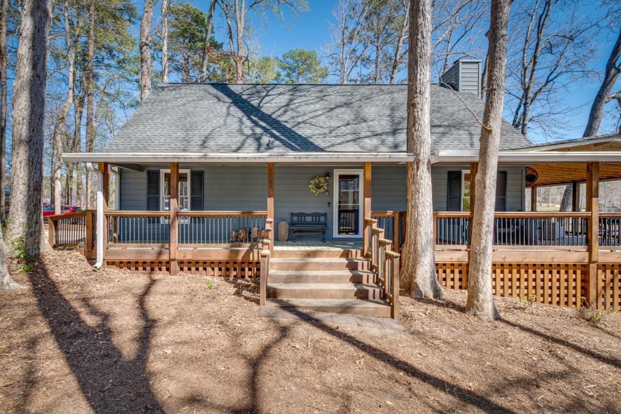 הוילה Quiet Lakefront Eatonton House With Boat Dock! מראה חיצוני תמונה